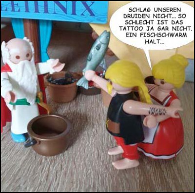 Tattoos... schöne frische Tattoos...
